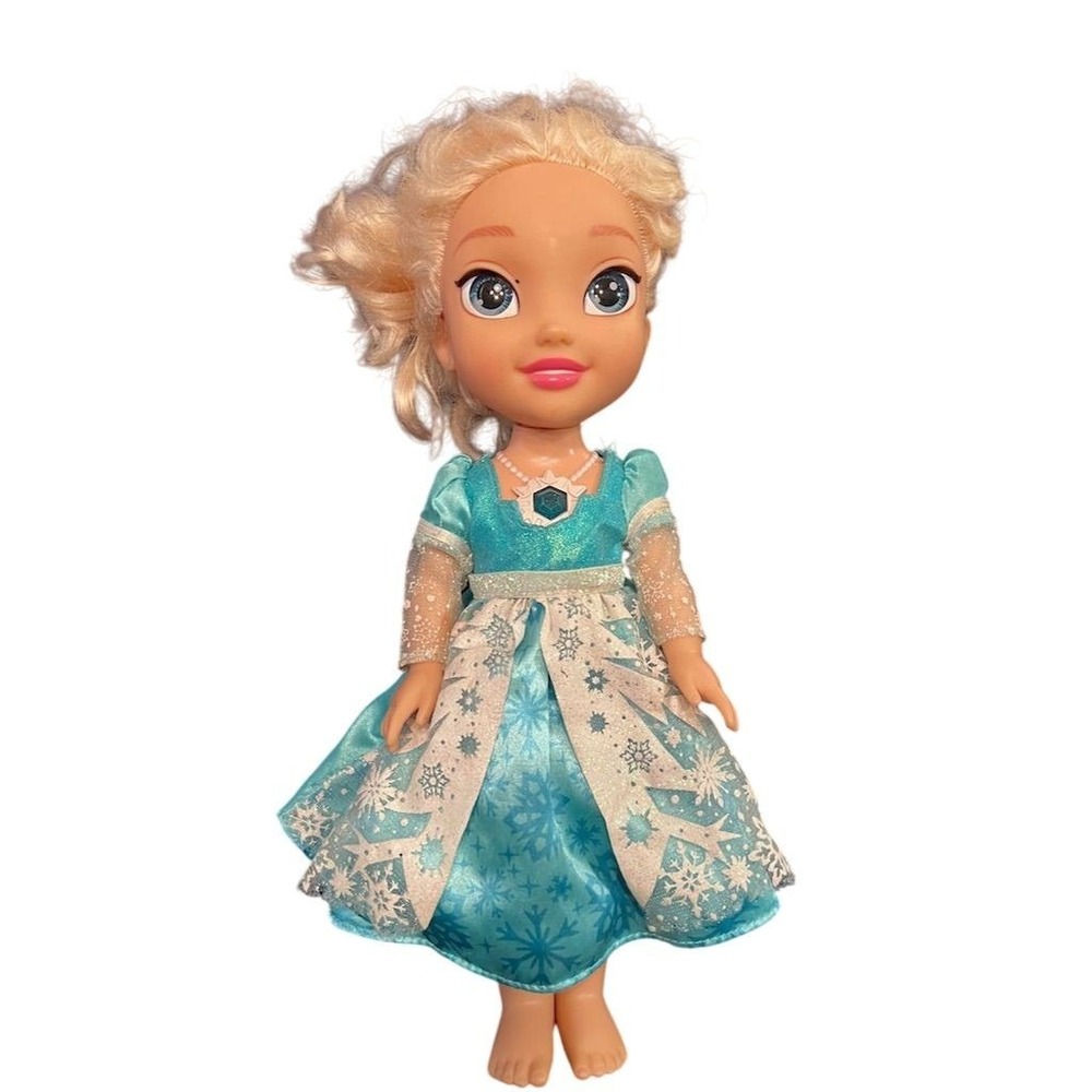 Disney Frozen Singing Elsa Doll 12" Lights Up & Speaks English/Spanish
